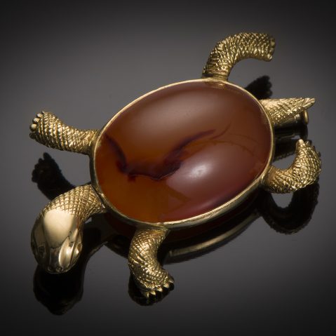 Broche tortue vers 1950 – 1960