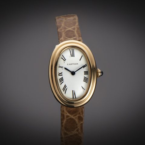 Montre Cartier Baignoire vintage 1970 or