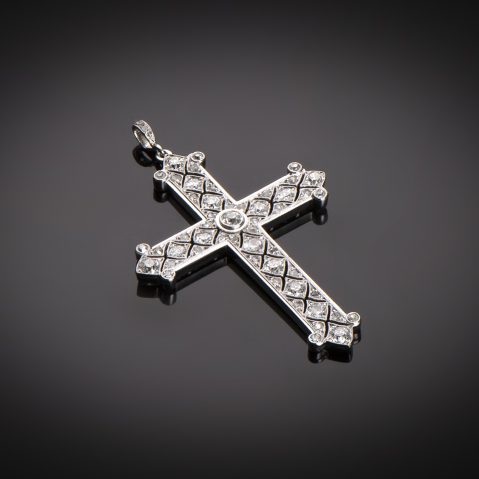 Croix diamants vers 1920