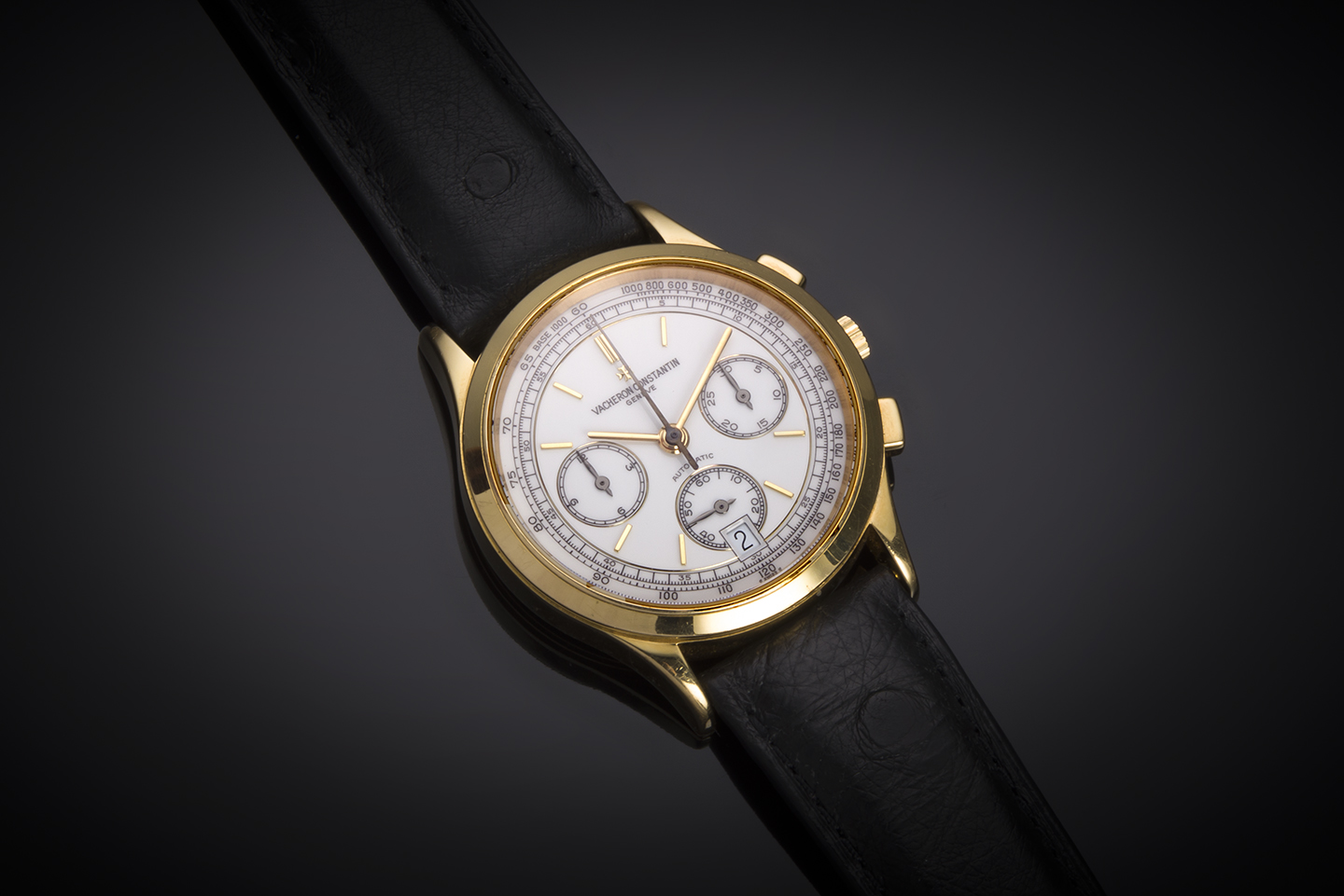 Montre Vacheron Constantin chronographe or-1