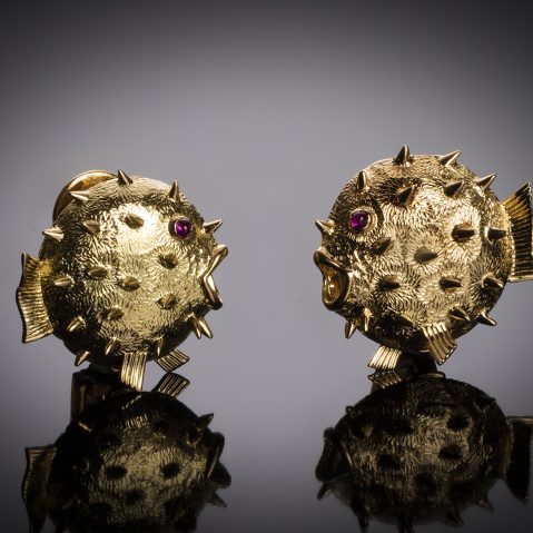 Boucles d’oreilles Hermès vintage