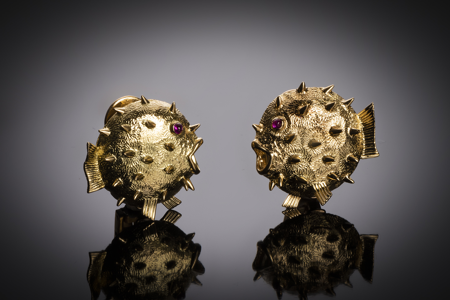 Boucles d’oreilles Hermès vintage-1