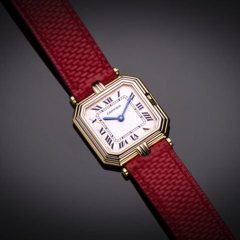Montre Cartier ceinture or