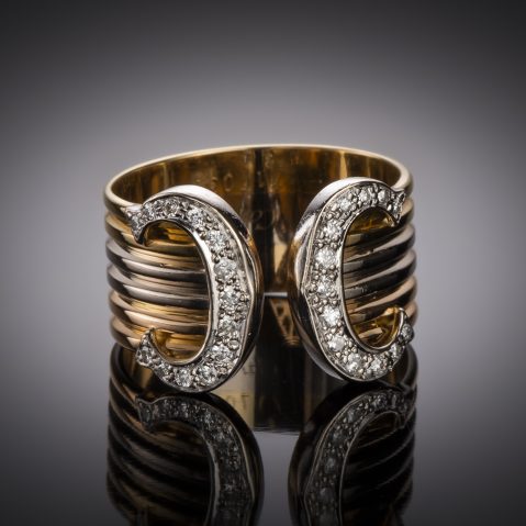 Bague Cartier diamants