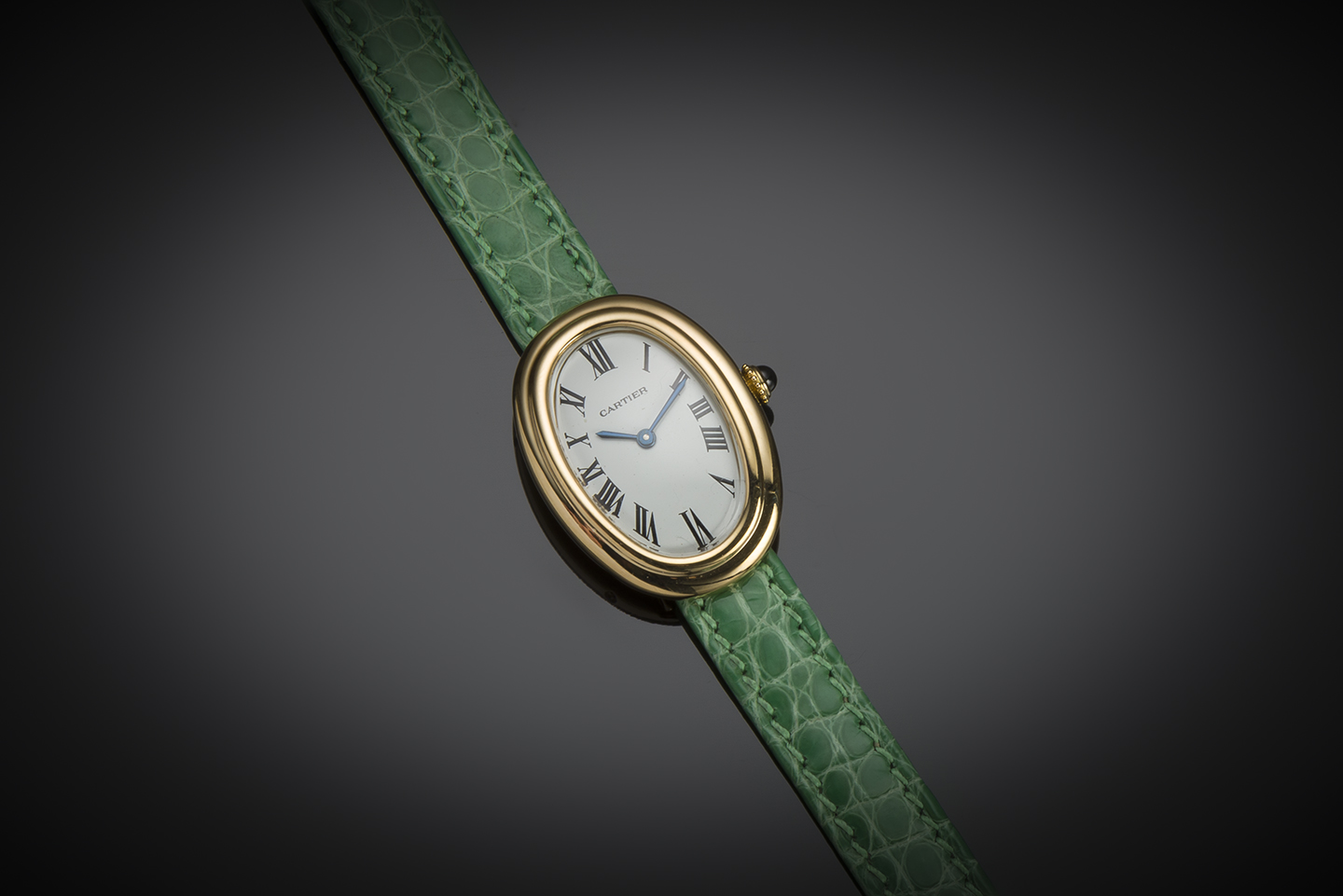 vintage cartier baignoire watch