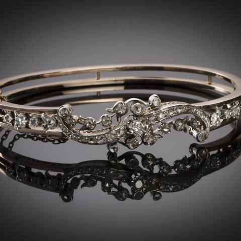 Bracelet diamants époque Napoléon III