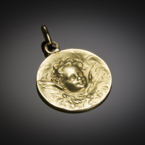 Médaille ancienne Ange (1921)