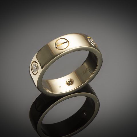 Alliance Cartier diamants (collection love)
