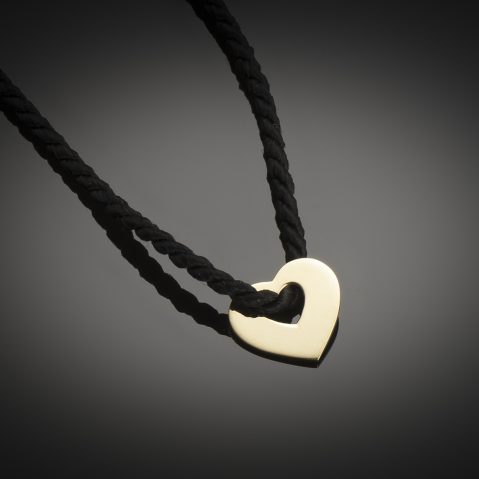 Pendentif Poiray avec cordon