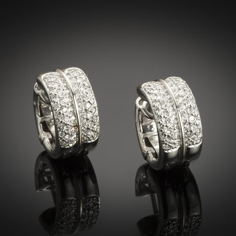 Boucles d’oreilles diamants (1,20 carat)