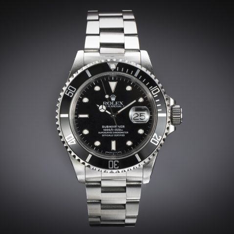 Montre Rolex Submariner date (sous garantie Rolex – révision 11/20 + écrin)