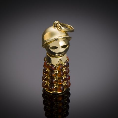 Pendentif Pomellato vintage citrines