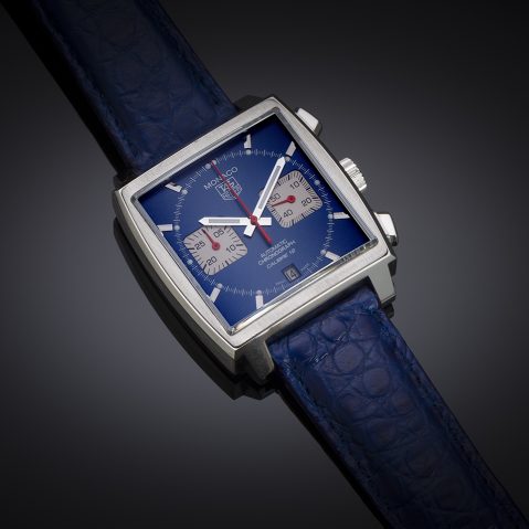 Montre Tag Heuer Monaco (avec écrin de la marque et révision Janvier 2023)