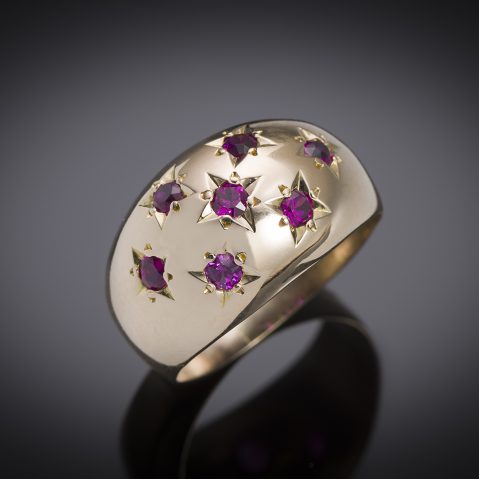 Bague boule vers 1940