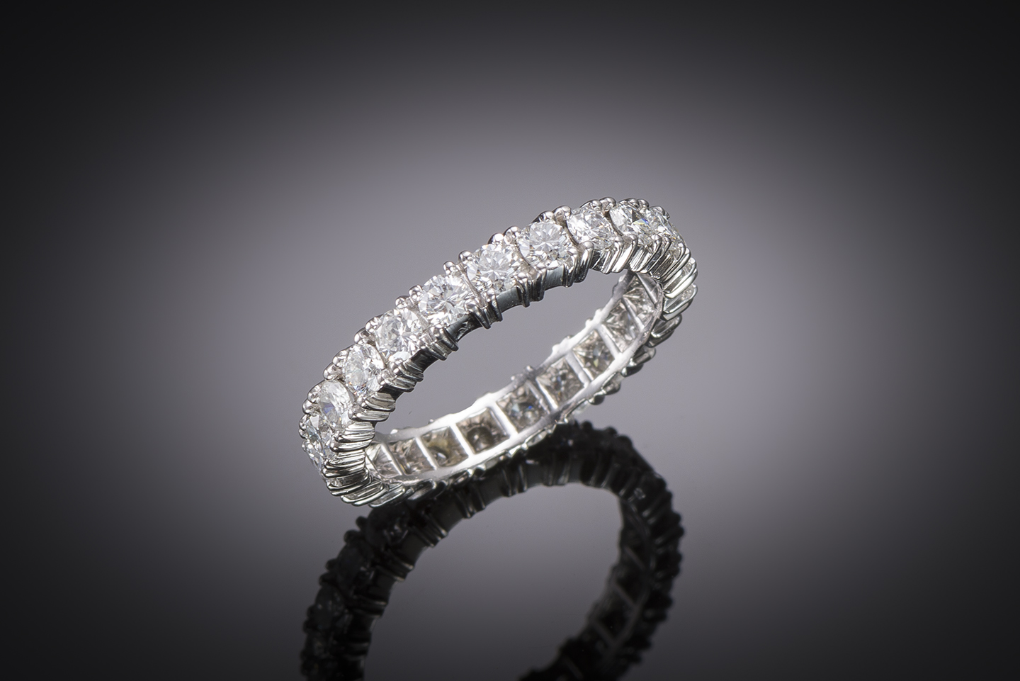 Alliance diamants (1,30 carat) en platine-1