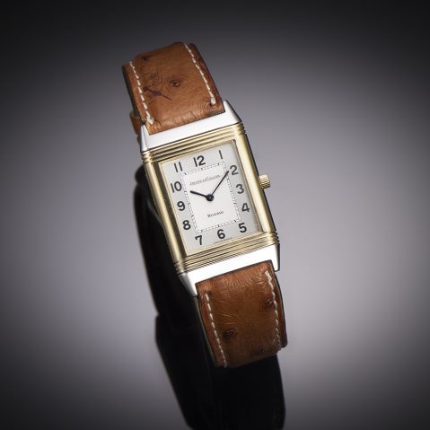Montre Jaeger-LeCoultre Reverso classique or et acier