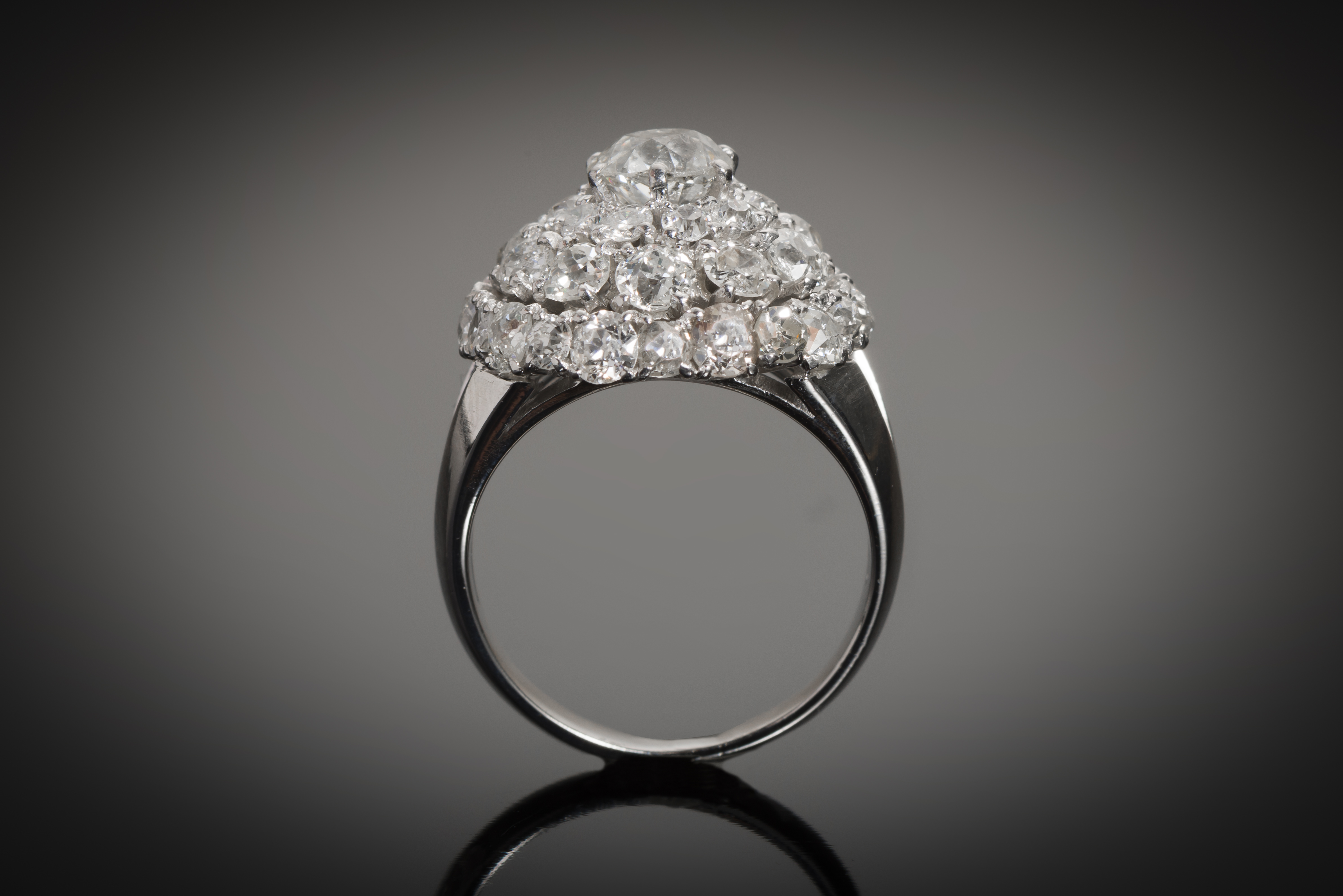 Bague Boucheron diamants (1,80 carat) vers 1950-2