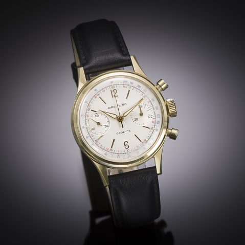Breitling Chronographe Cadette vintage vers 1960 – Révision janvier 2024