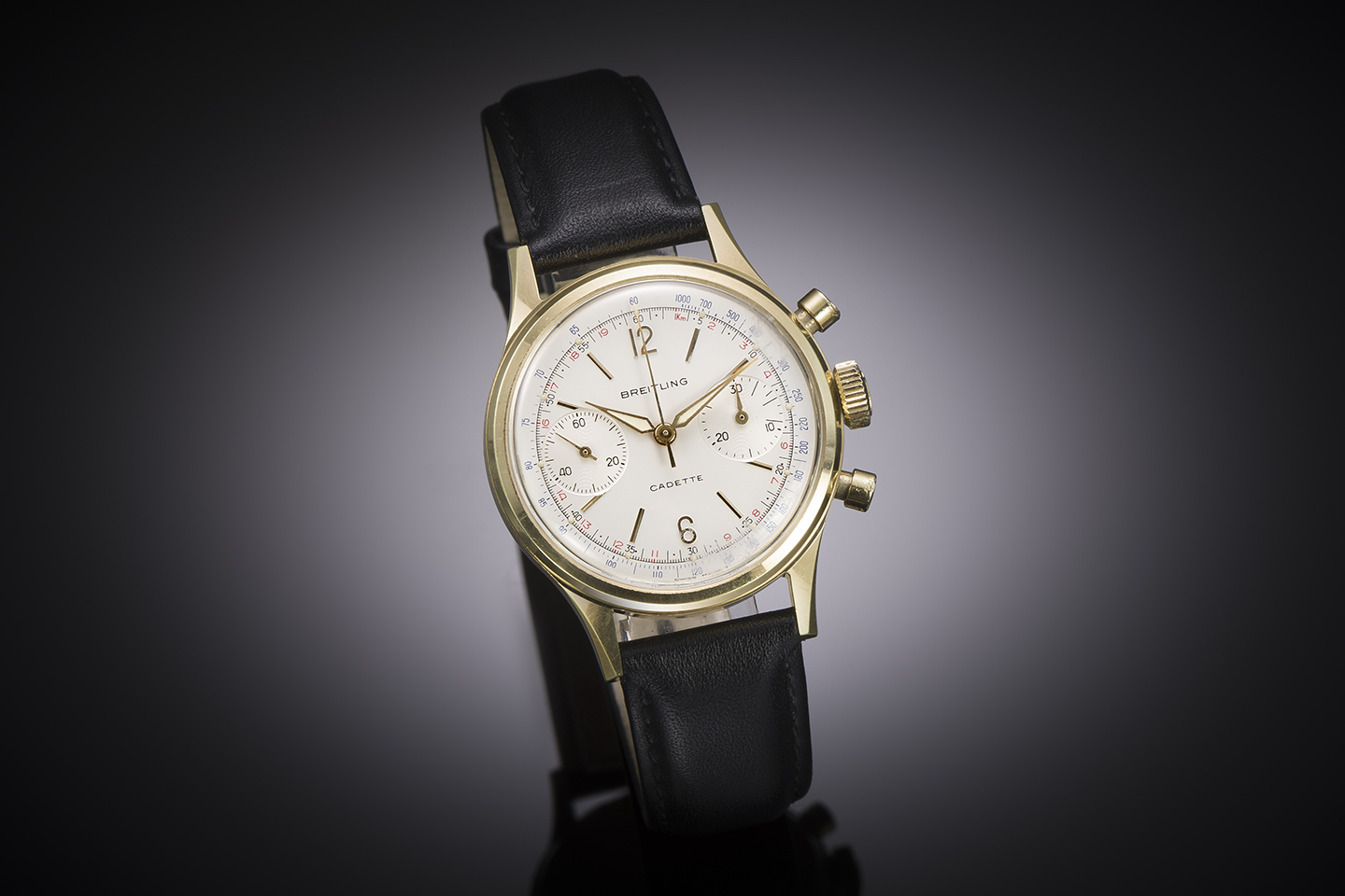 Breitling Chronographe Cadette vintage vers 1960 – Révision janvier 2024-1