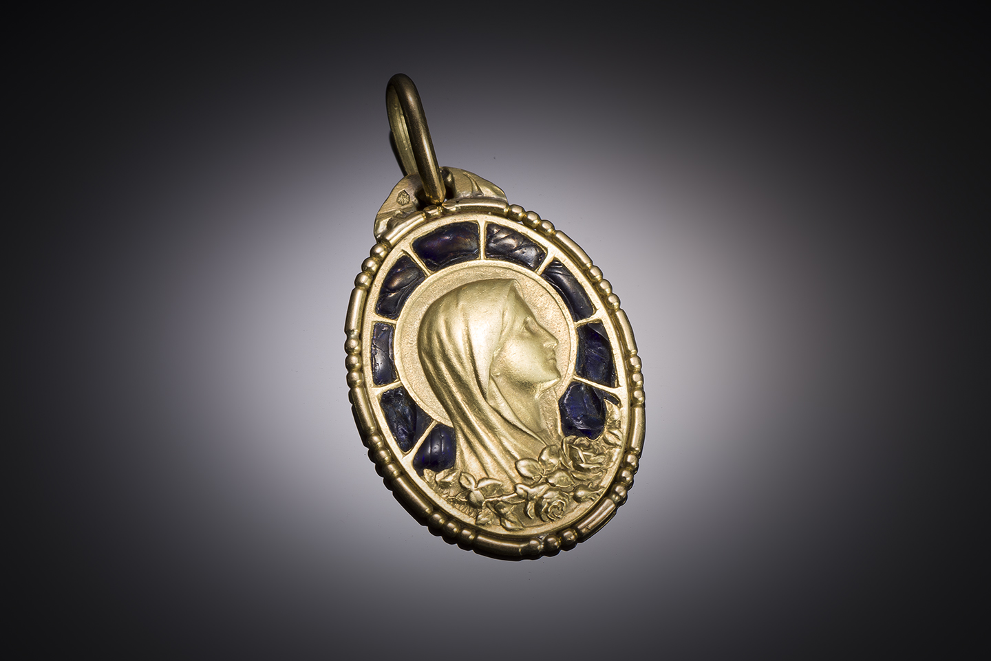 Médaille émaillée début XXe siècle-1
