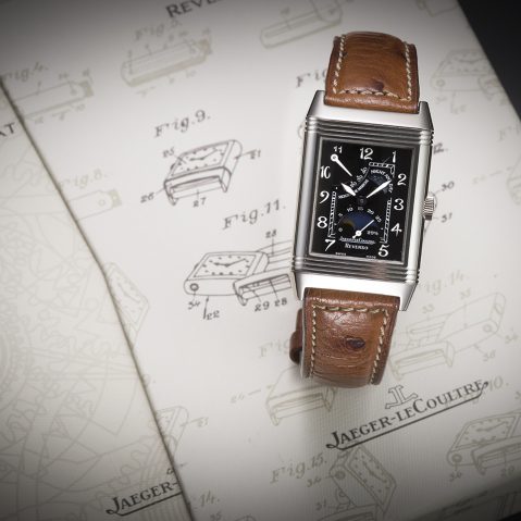 Montre Jaeger-LeCoultre Reverso Sun Moon or blanc (Full set) – Révision mars 2024