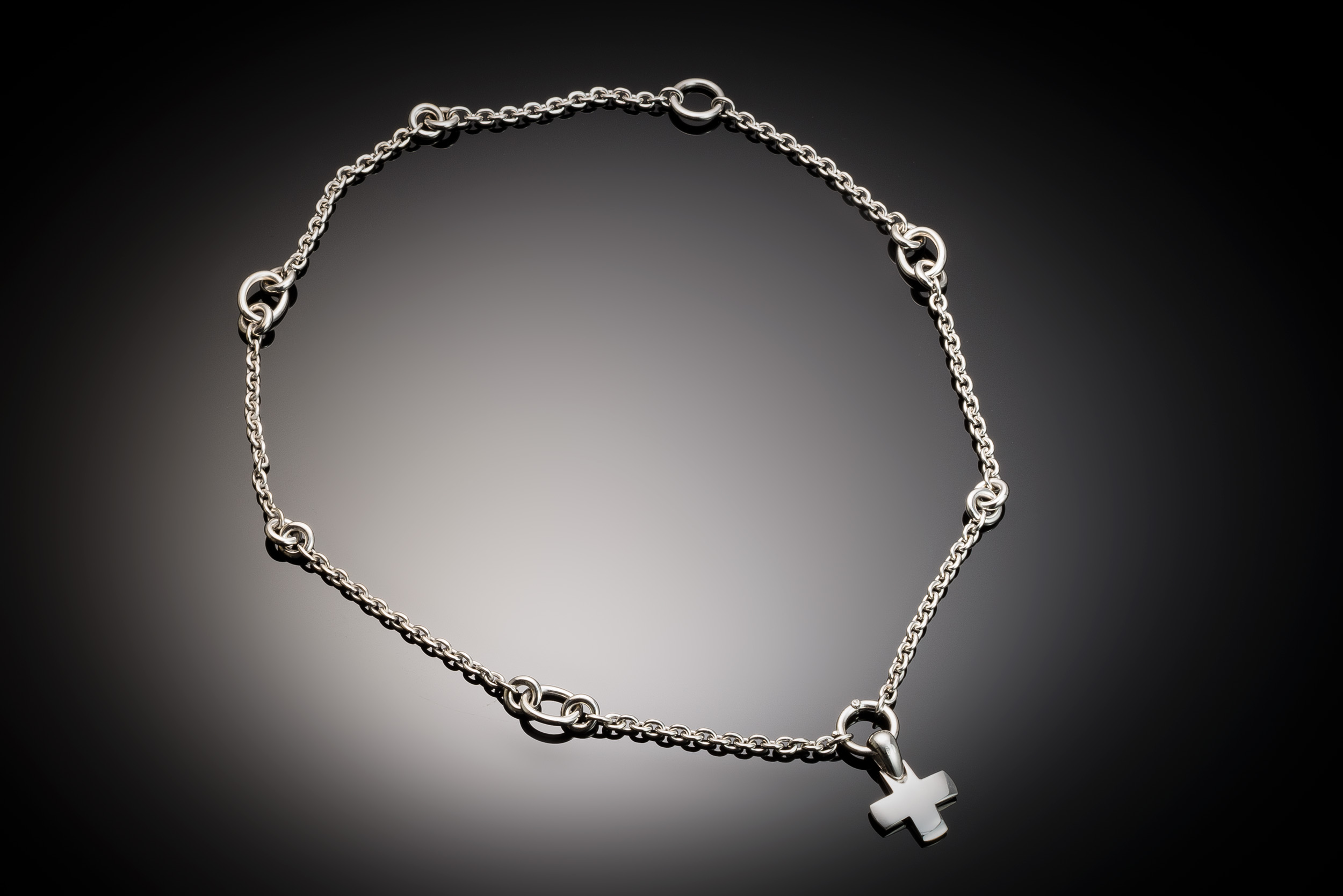 Long collier Pomellato or gris 57 cm – 64,80 grs-1