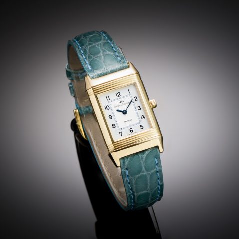 Montre Jaeger-LeCoultre Reverso Lady en or (full set : papiers d’origine et écrin) – Révision février 2024