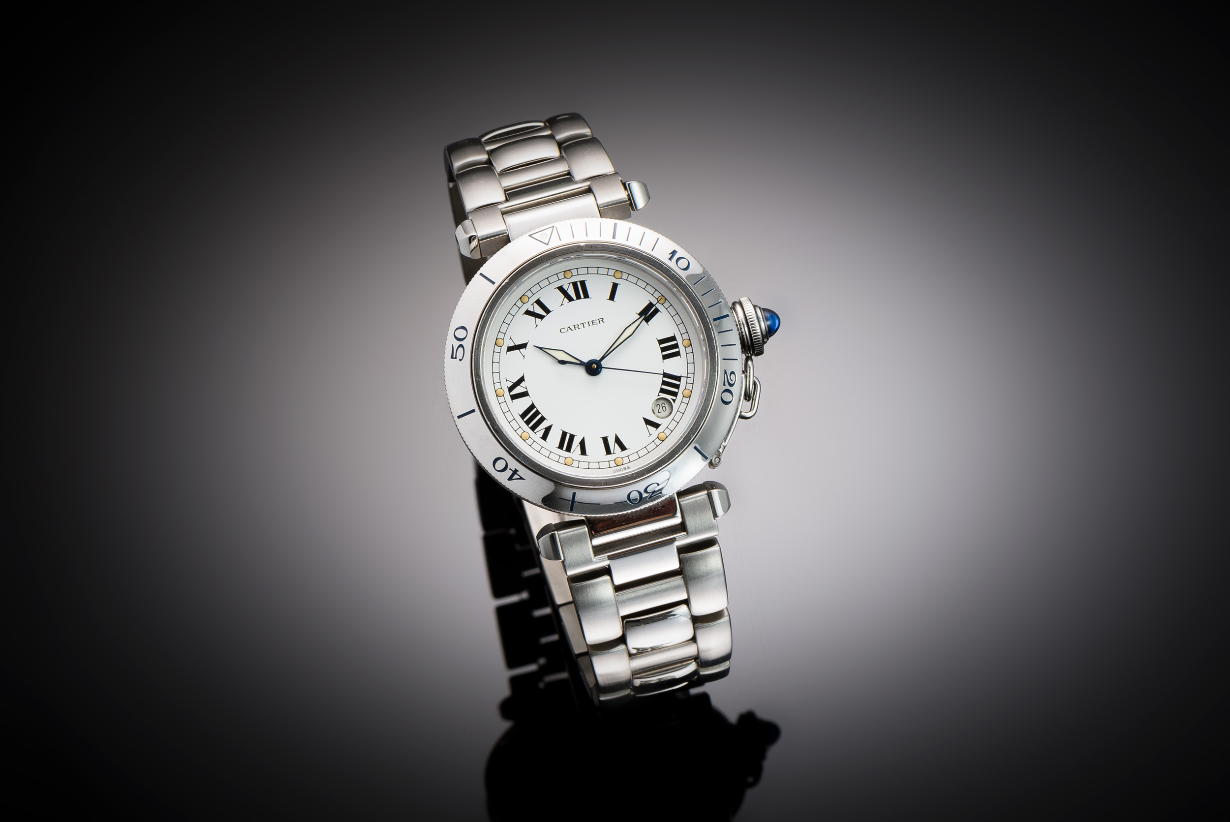 Montre Cartier Pasha automatique 38 mm-1