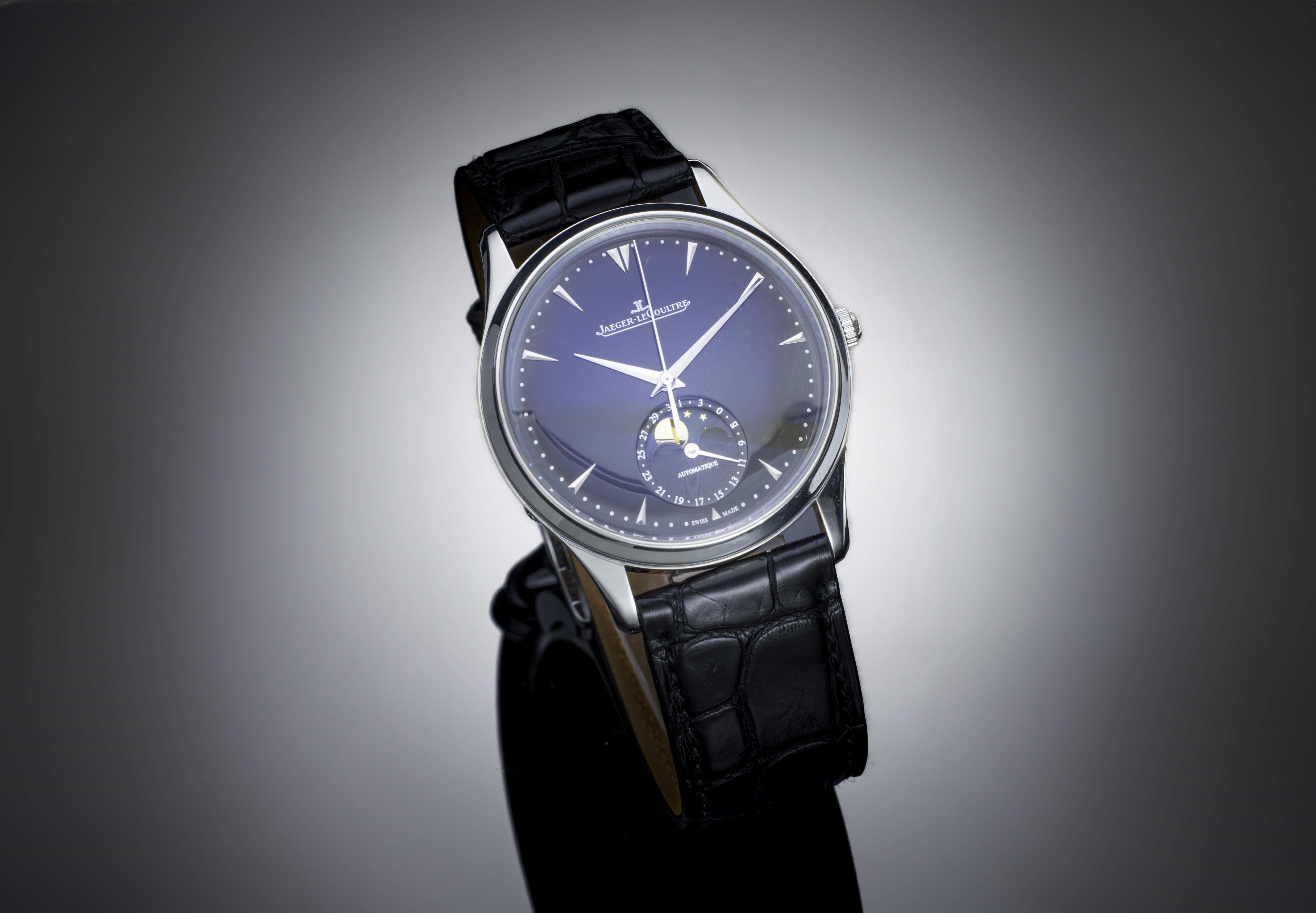 Montre Jaeger-LeCoultre Master Ultra Thin Phase de lune – Révision mars 2025-1
