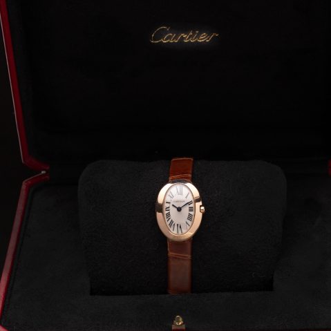Montre Cartier Mini Baignoire or rose