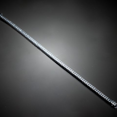Bracelet ligne diamants (3 carats)