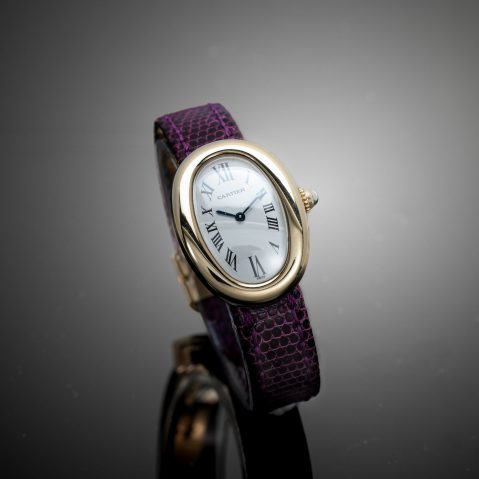 Montre Cartier Baignoire or jaune