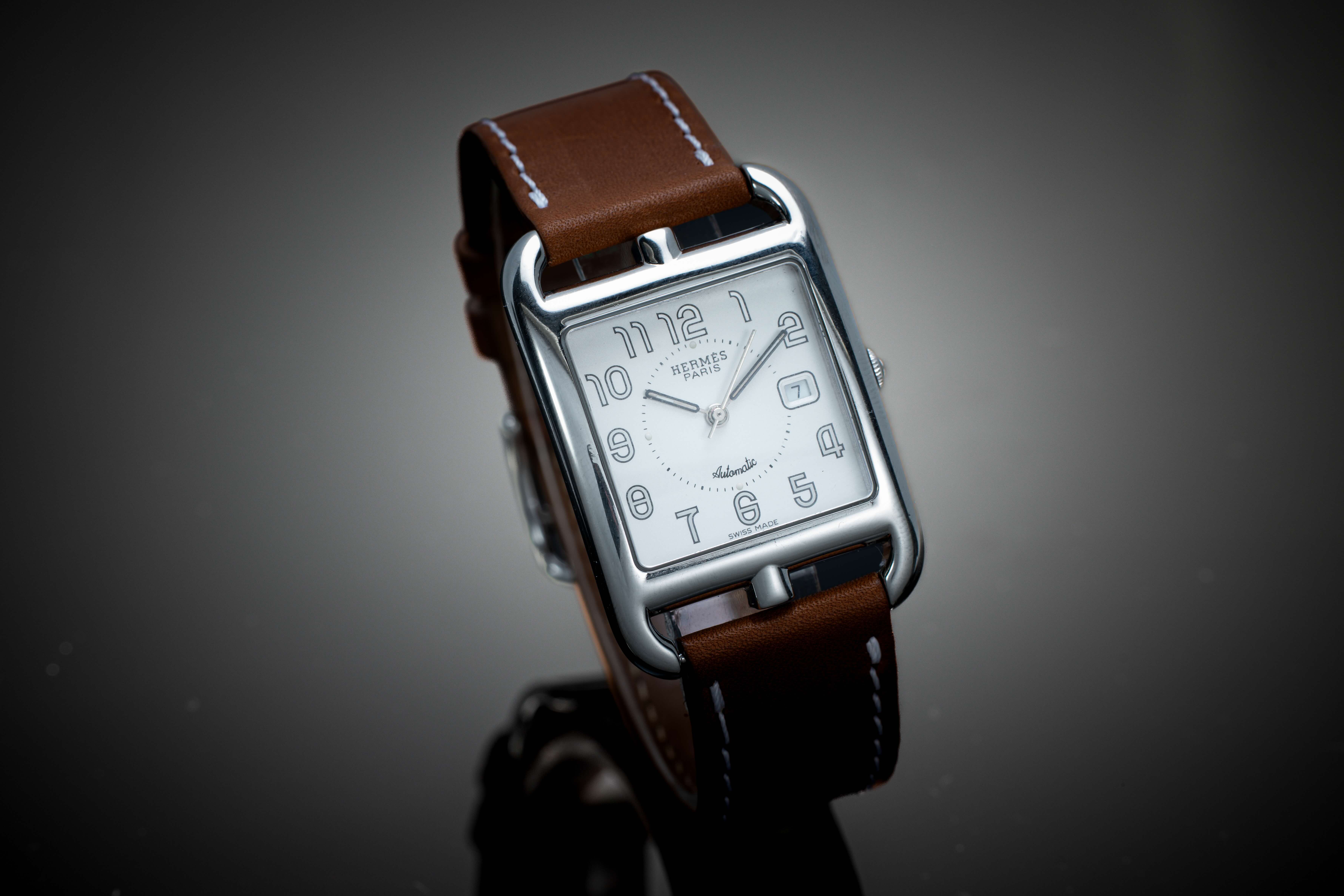 Montre Hermès Cape Cod grande taille automatique-1