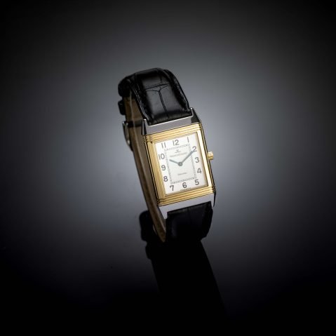 Montre Jaeger-LeCoultre Reverso classique or et acier – Révision juillet 2025