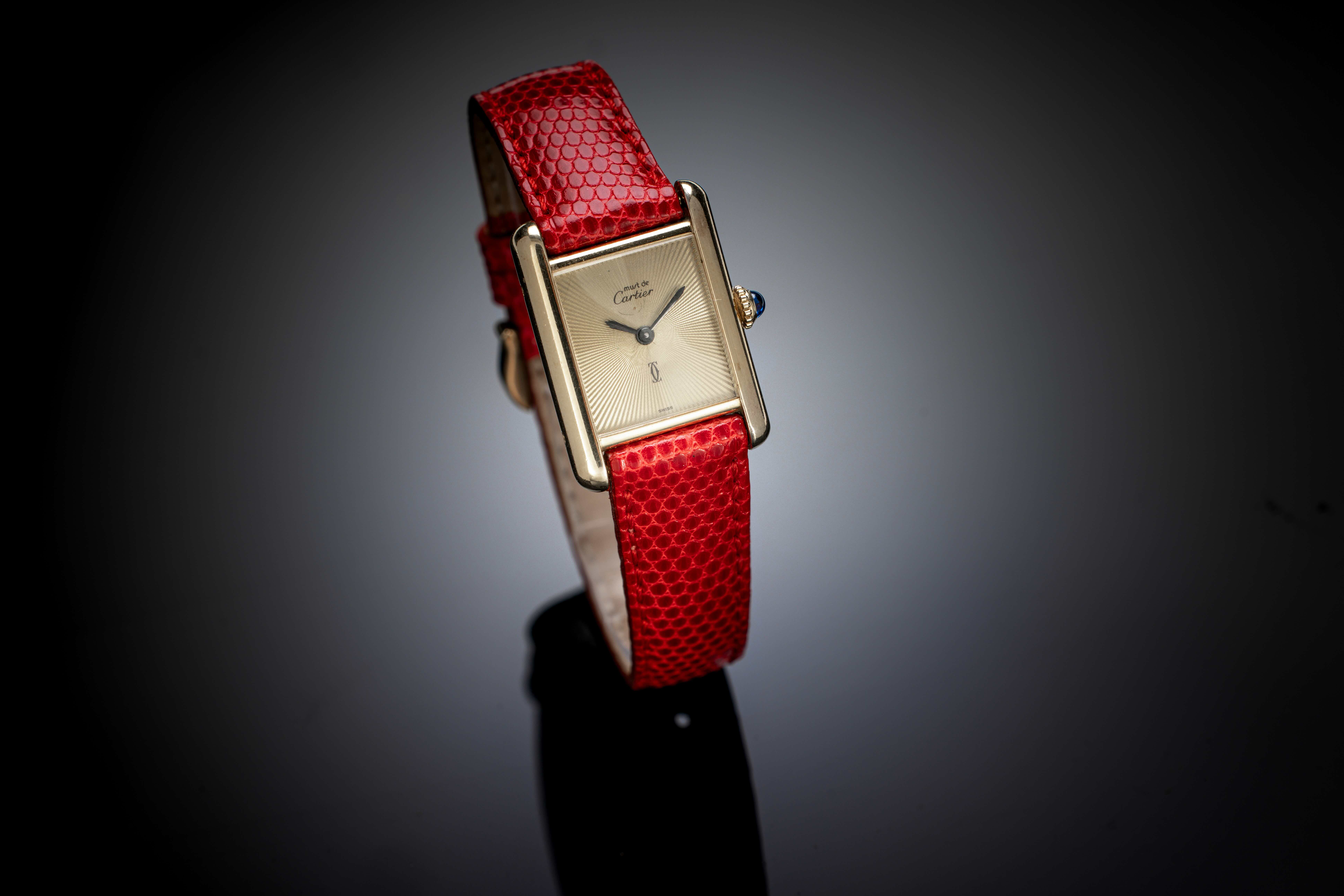 Montre Cartier Tank lady mécanique vintage (1981) Full st – Révision avril 2025-1
