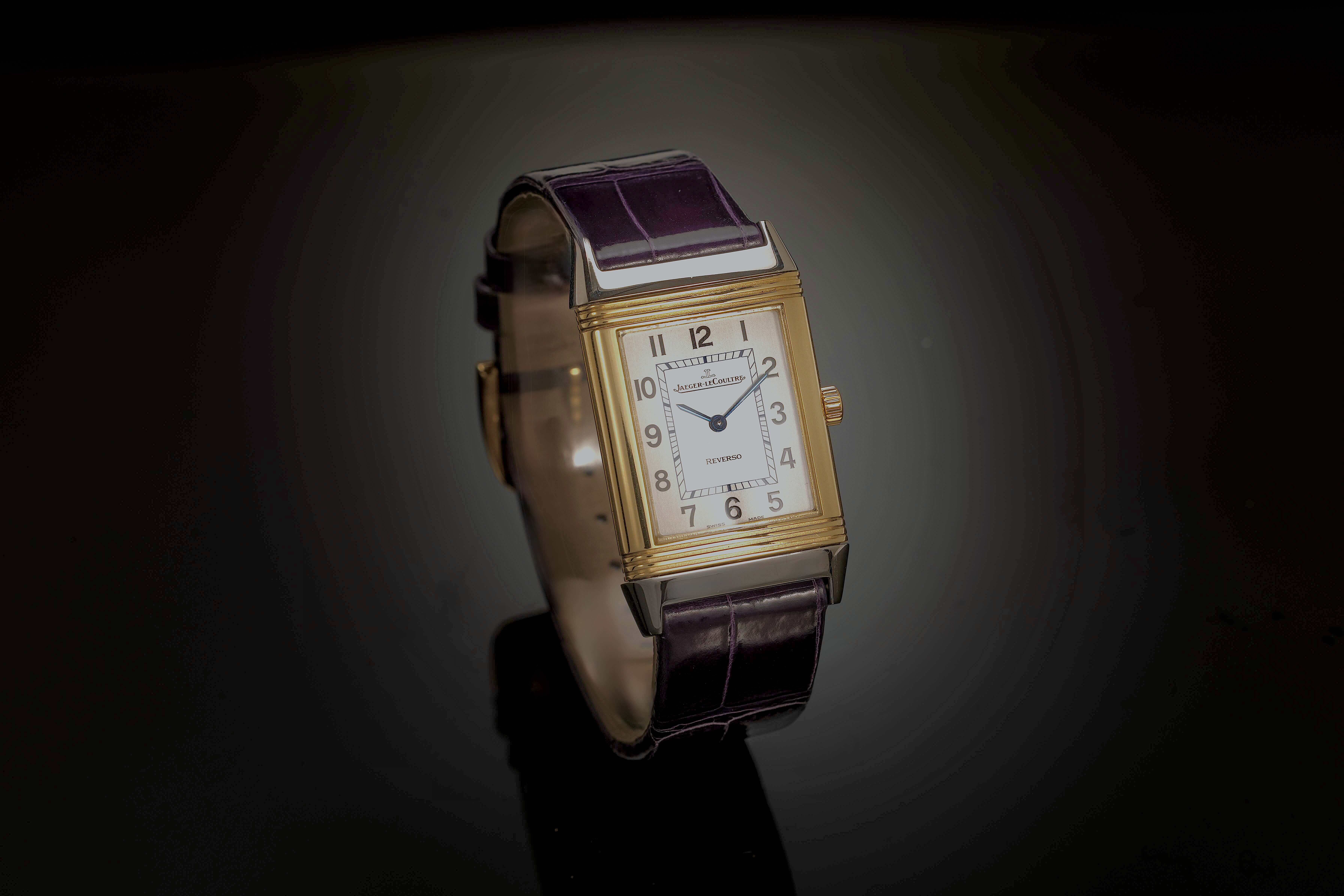 Montre Jaeger-LeCoultre Reverso classique or acier-1
