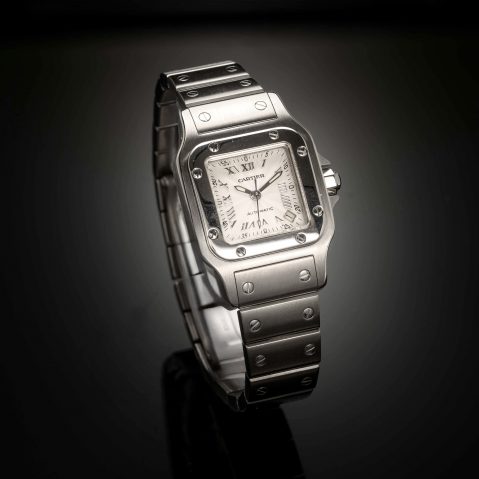 Montre Cartier Santos Galbée Lady automatique