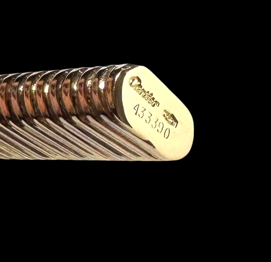 Pendentif Cartier vintage 3 ors ouvrant-2