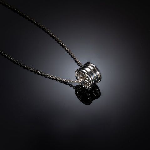 Collier Bulgari Collection B.Zero1 en or blanc