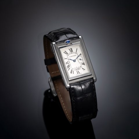 Montre Cartier basculante Date XL – Référence 2522