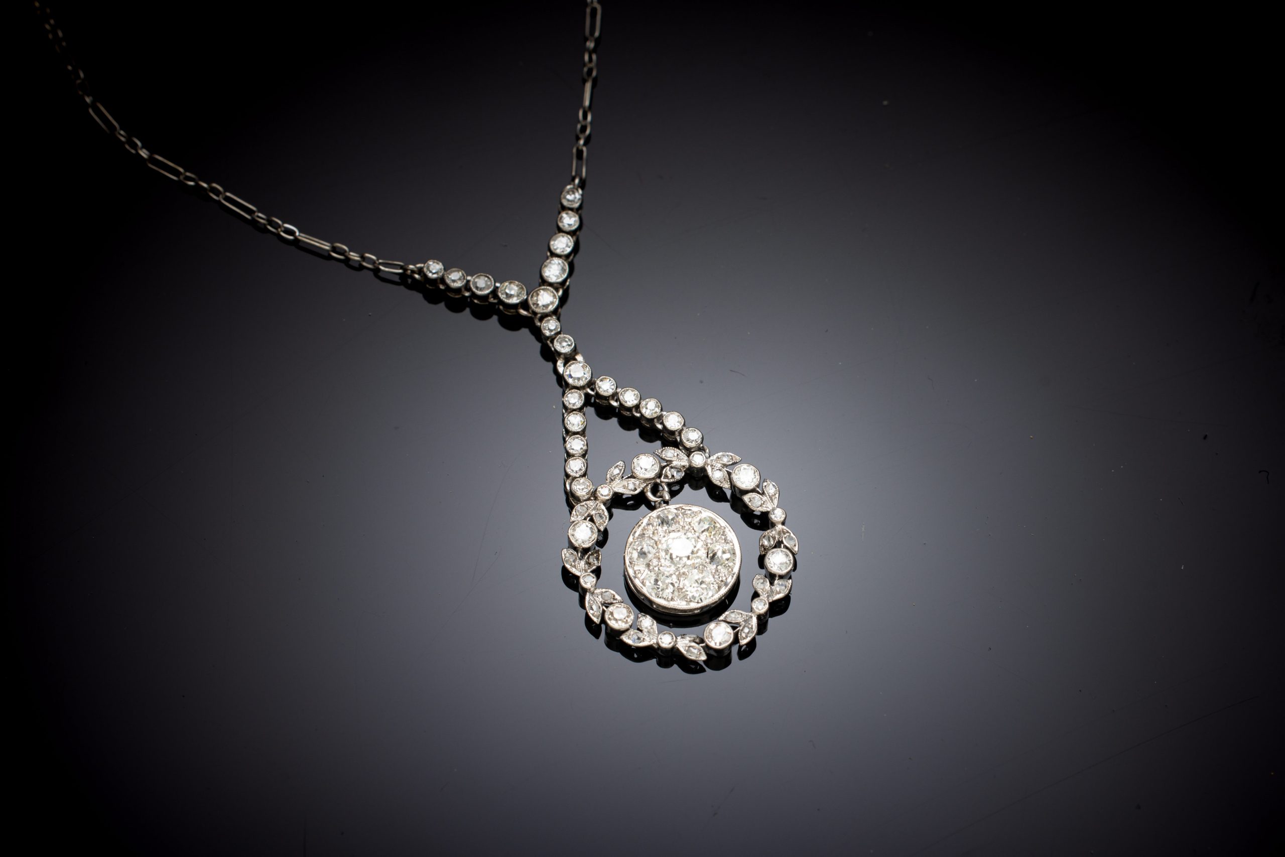 Collier Belle Époque diamants-1