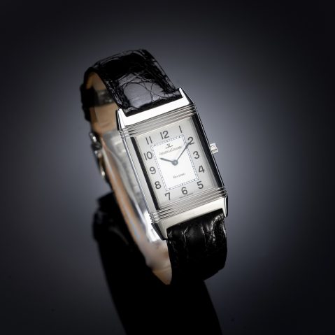 Montre Jaeger-LeCoultre Reverso classique acier mouvement mécanique