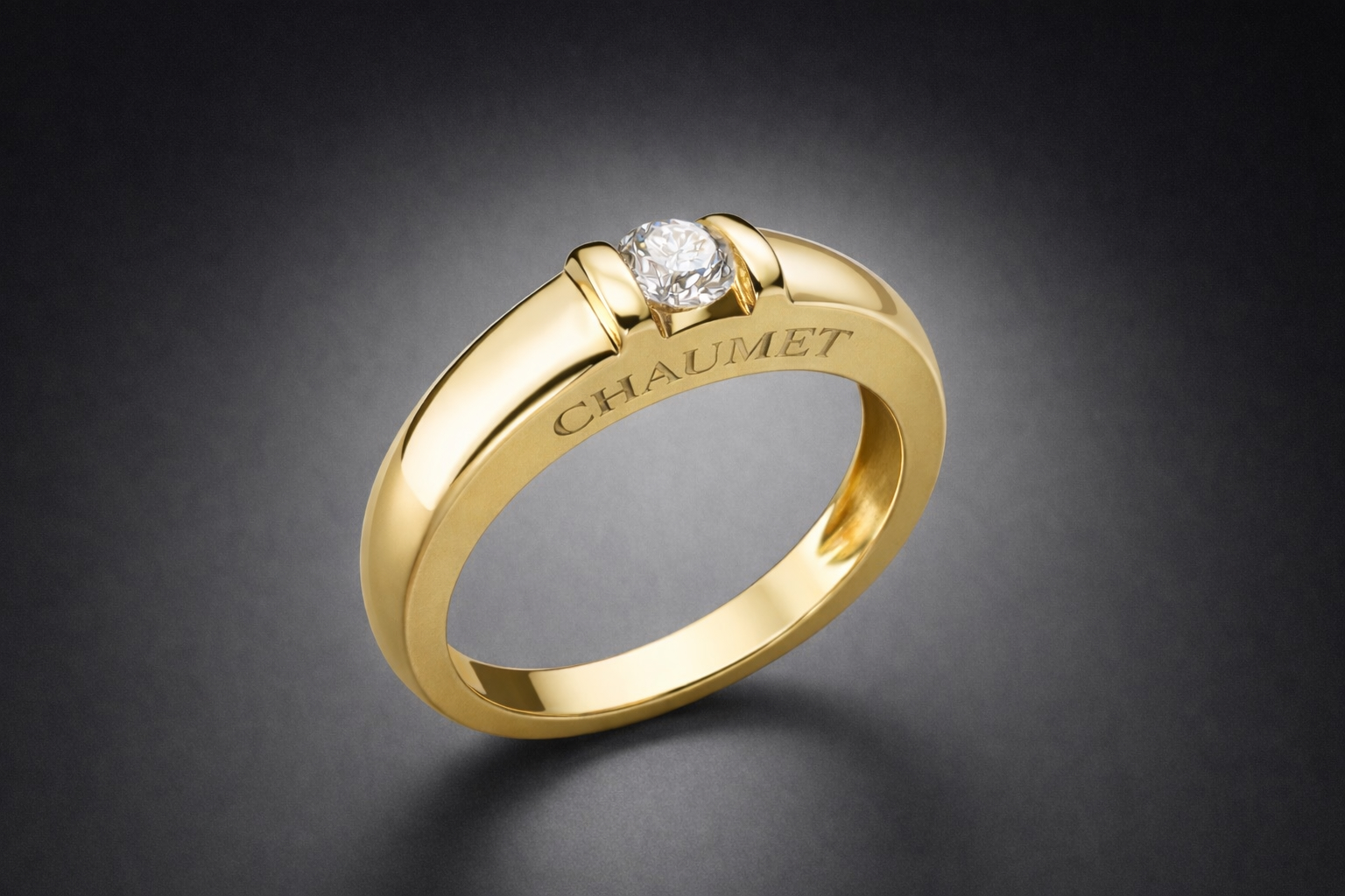 Bague solitaire Chaumet diamant-1