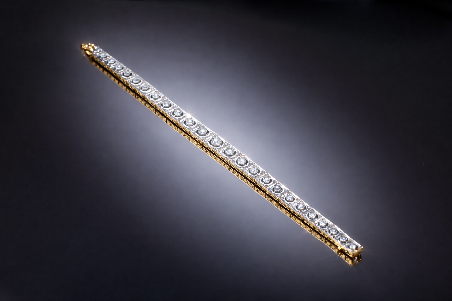 Bracelet vers 1920 diamants-1