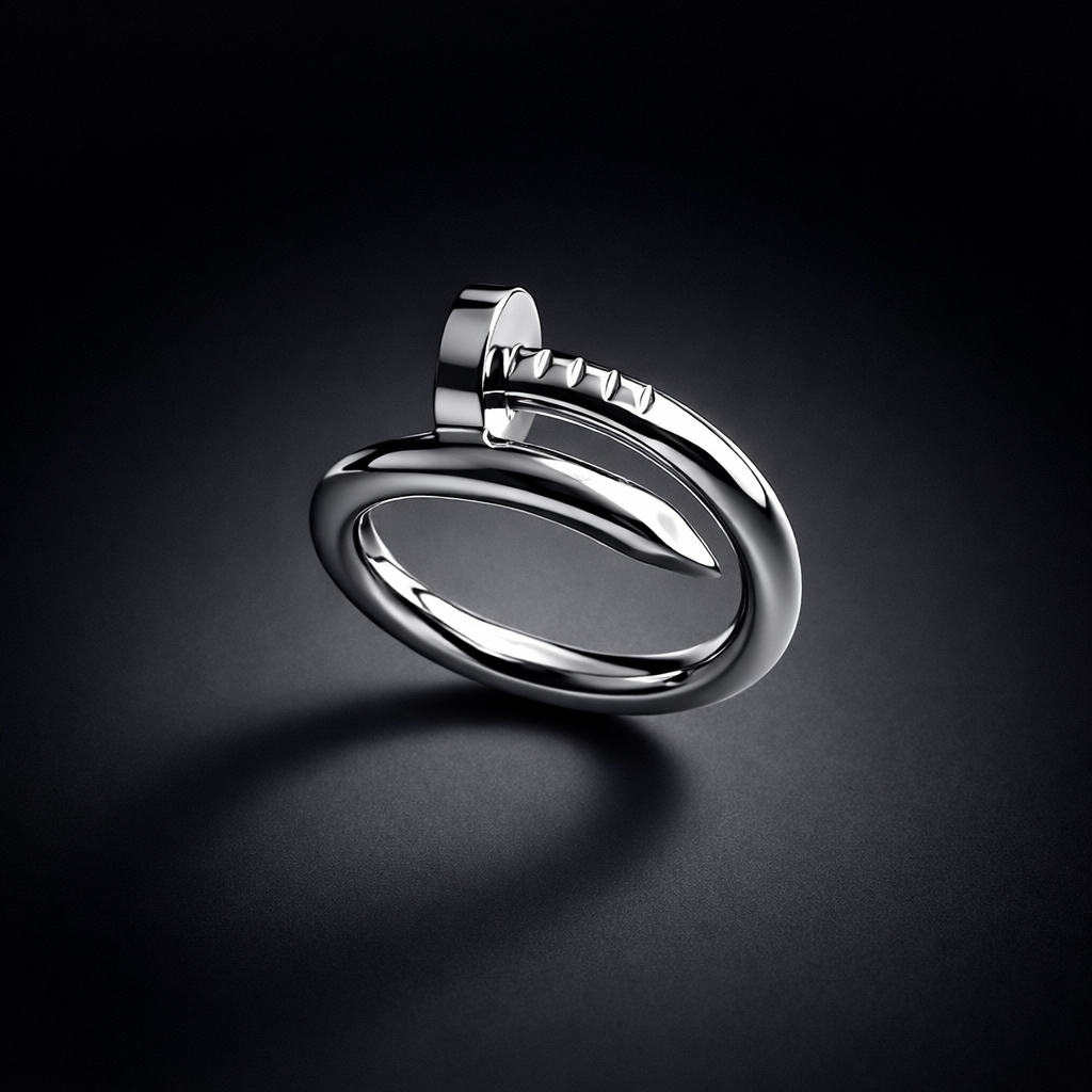 Bague Cartier Juste un clou en or gris-1