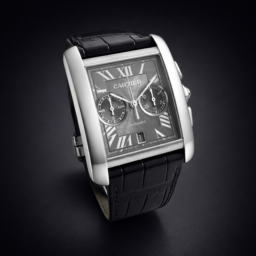 Cartier Tank MC Chronograph 2014 – Full set (papiers et écrin d’origine ) – Révision avril 2026-1