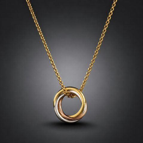 Pendentif Cartier Trinity vintage