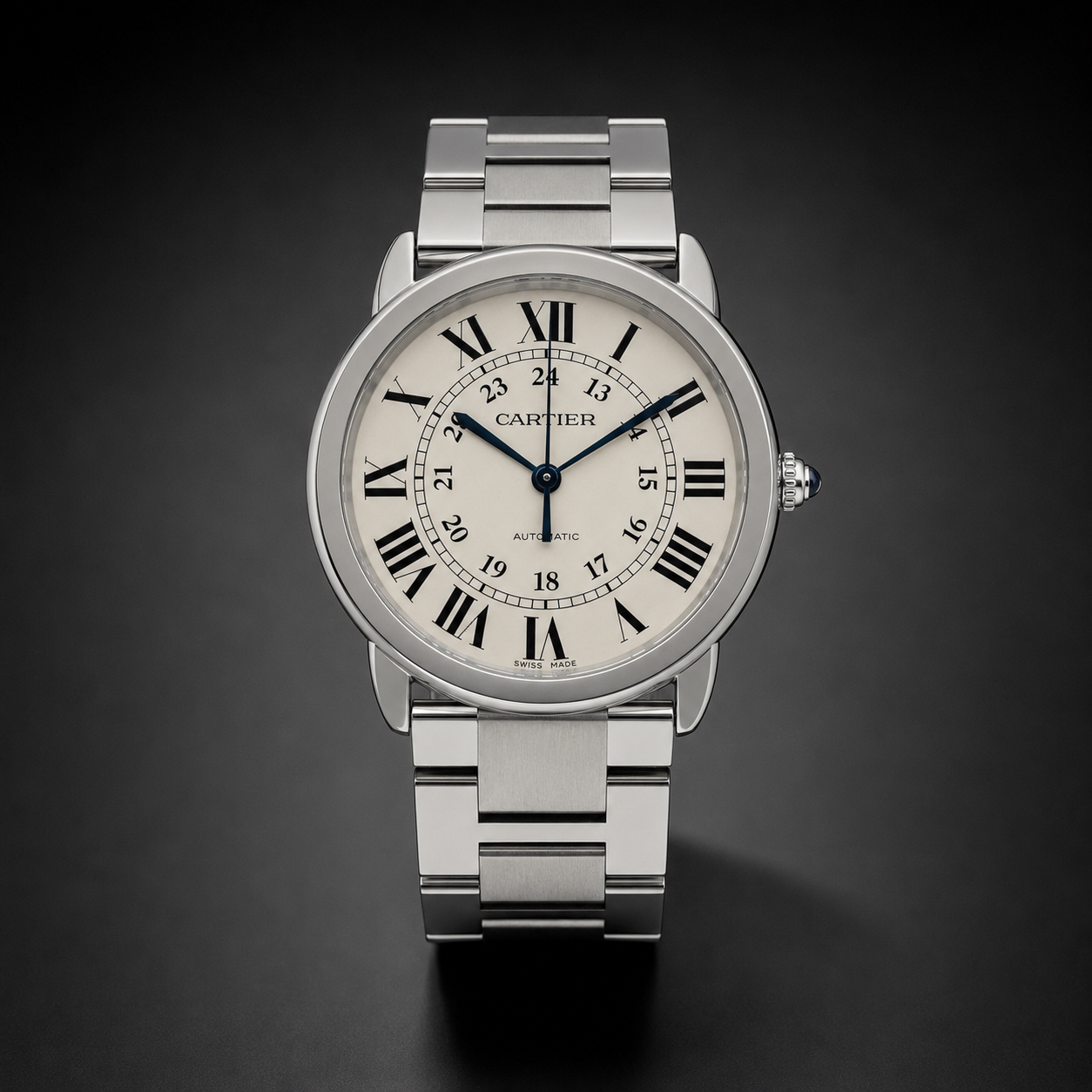 Montre Cartier Ronde Solo automatique – Révision juillet 2026-1