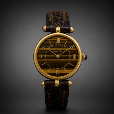Montre Van Cleef & Arpels / Piaget vintage « La Collection » cadran œil de tigre – Mouvement mécanique –  Révision juillet 2026