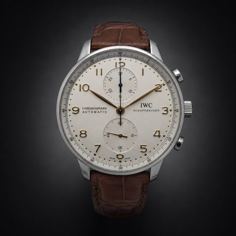 Montre IWC Portuguese Chronograph – Full set (papiers d’origine et écrin) – Révision mai 2026